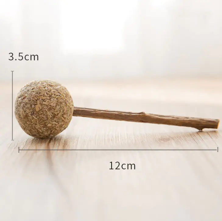 Natural Silvervine Catnip Lollipop – Eco-Friendly Cat Treat