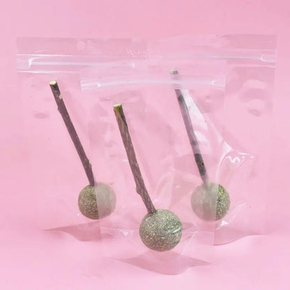 Natural Silvervine Catnip Lollipop – Eco-Friendly Cat Treat