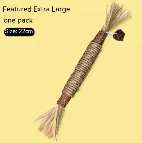 Polygonum Molar Cat Toy Stick - Natural Dental Chew