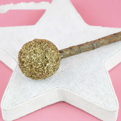 Natural Silvervine Catnip Lollipop – Eco-Friendly Cat Treat